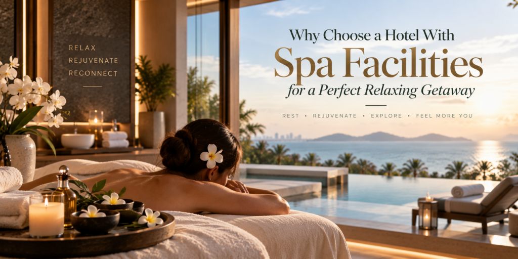 Why Choose a Hotel With Spa Facilities for a Perfect Relaxing Getaway