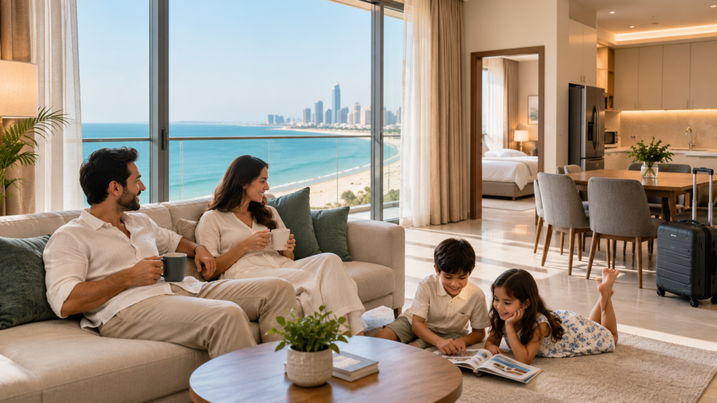 Why Hotel Apartments Are a Practical Choice for Long Stay in Ajman